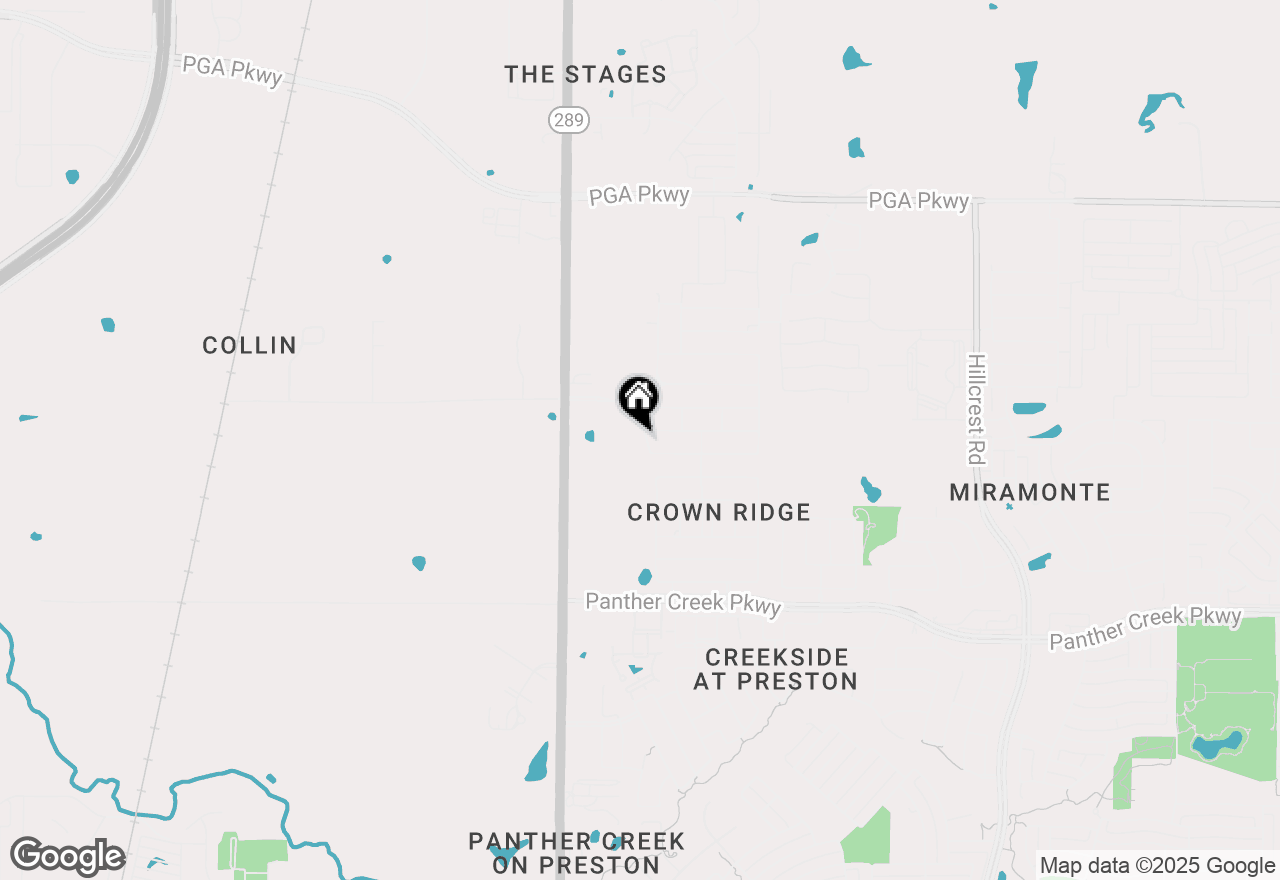 Map of 14157 Alis Lane, Frisco, TX 75035