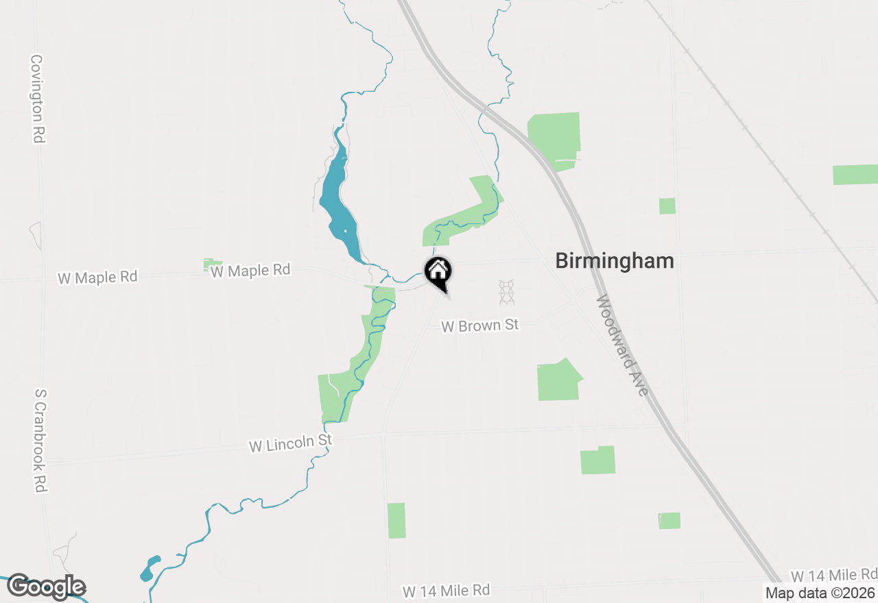 Map of 327 Southfield Road #1CS, Birmingham, MI 48009