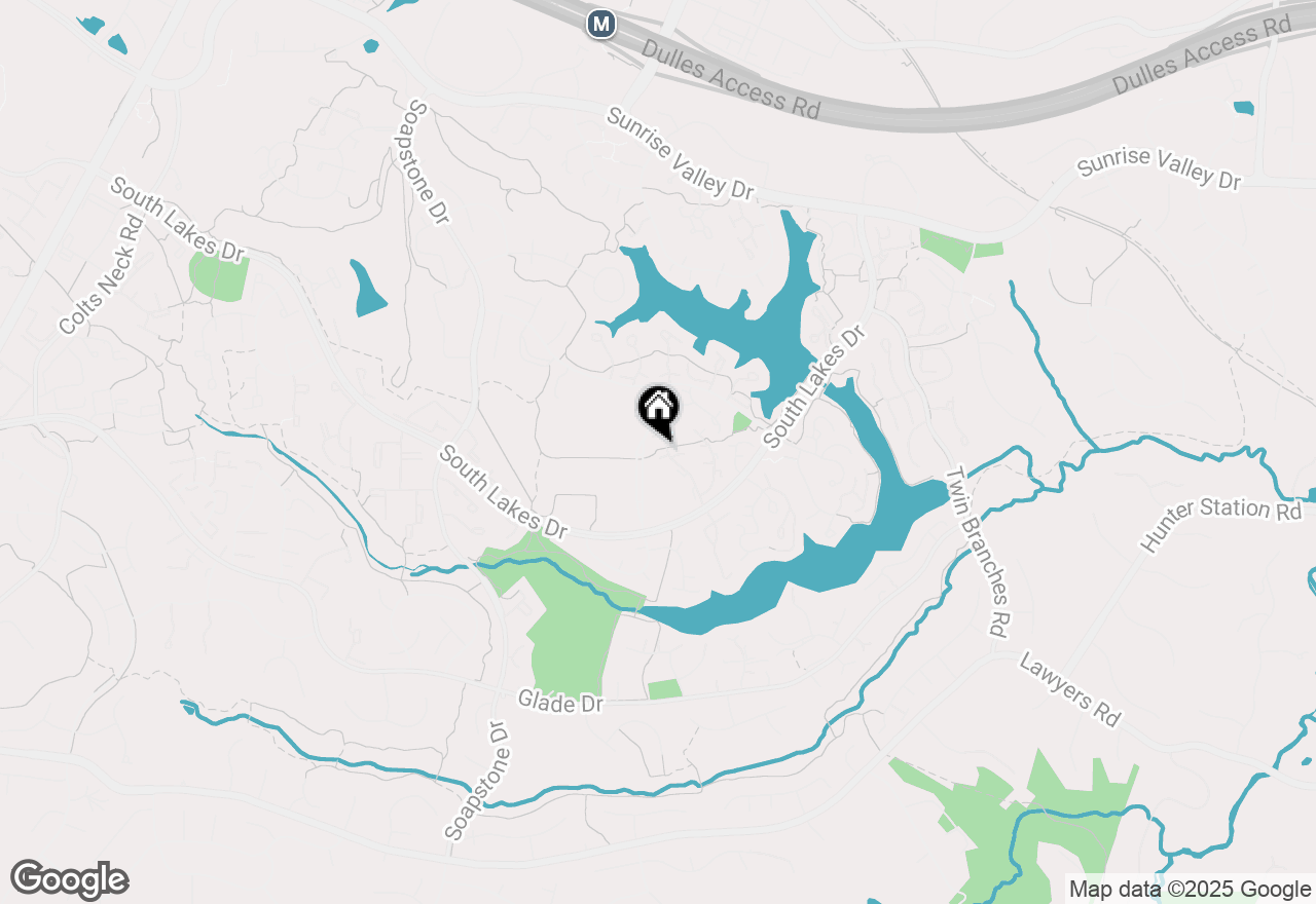 Map of 2120 Whisperwood Glen Lane, Reston, VA 20191