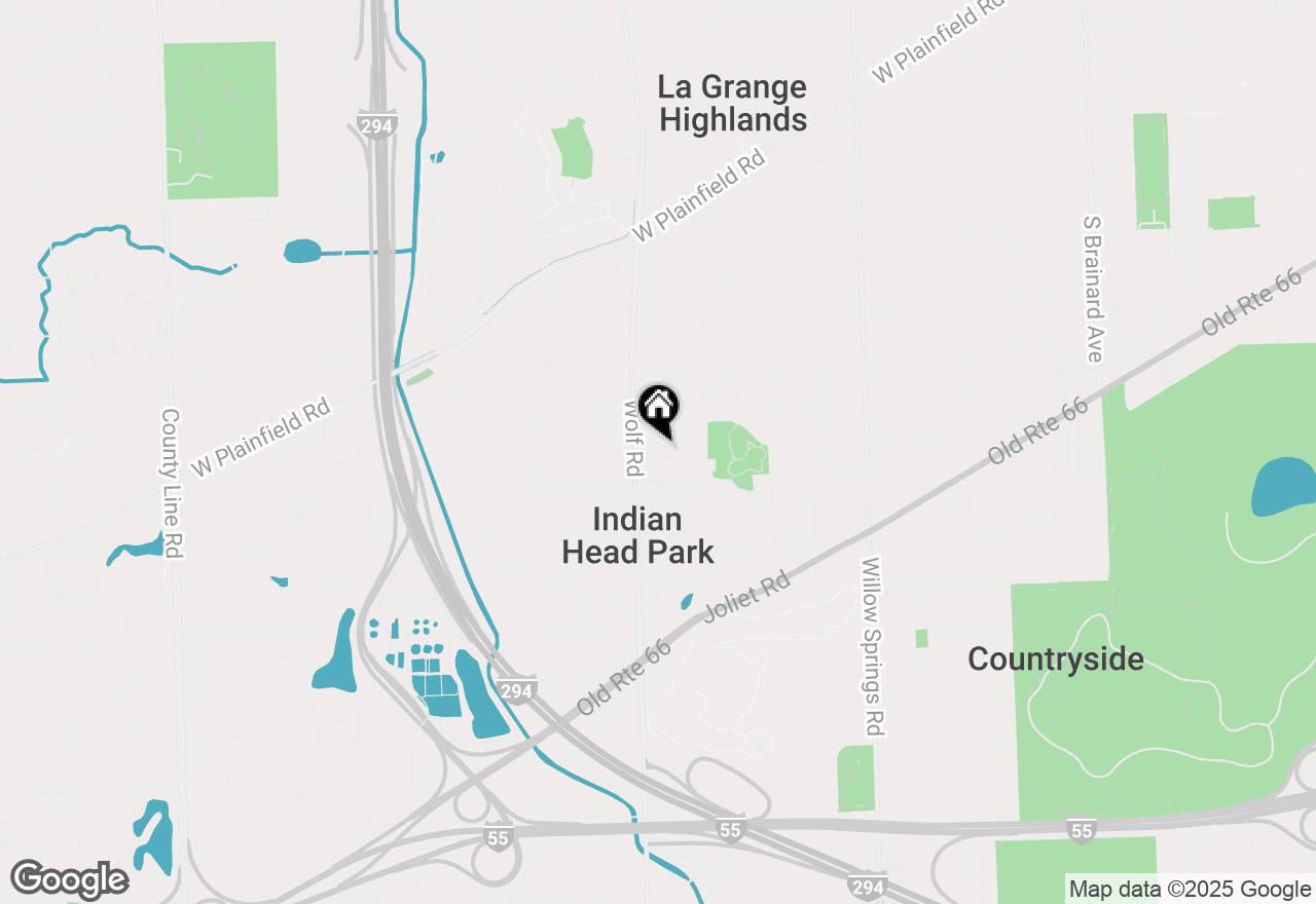 Map of 31 Elmwood Court, Indian Head Park, IL 60525