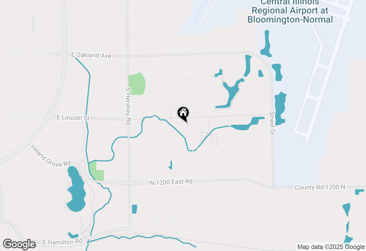 Map of 17 Stonebrook Court, Bloomington, IL 61704