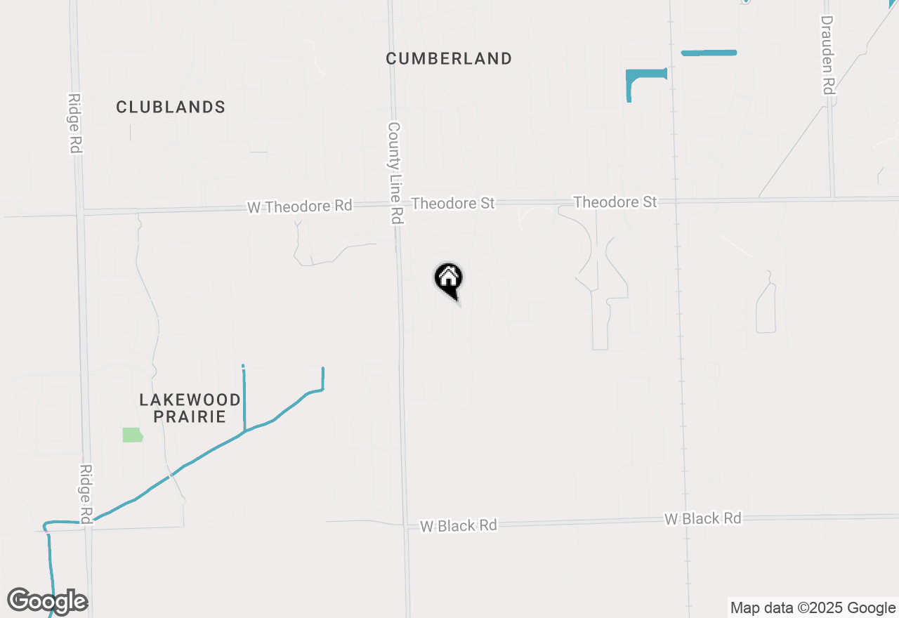 Map of 1315 Gilray Drive, Joliet, IL 60431