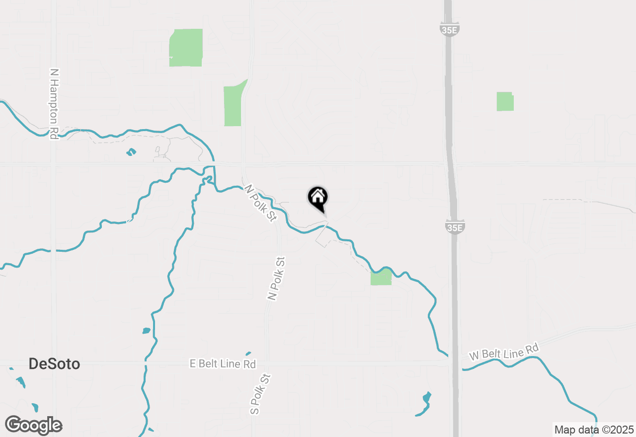 Map of 950 Shady Cove Place, Desoto, TX 75115