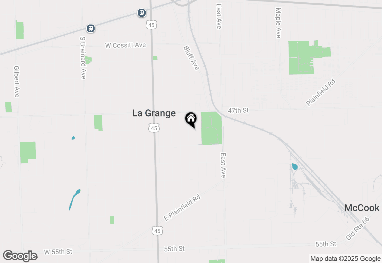 Map of 605 9th Avenue, La Grange, IL 60525