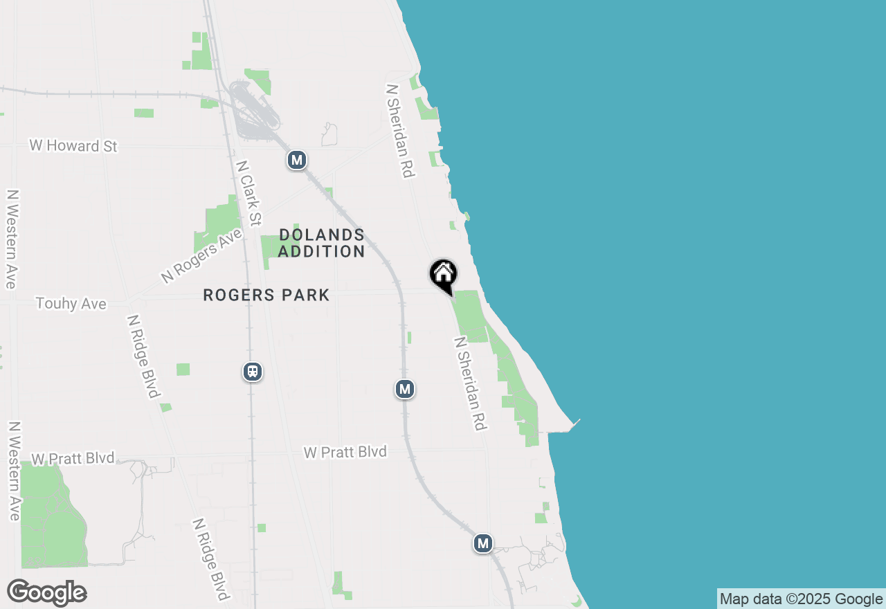Map of 7120 N Sheridan Road #213, Chicago, IL 60626