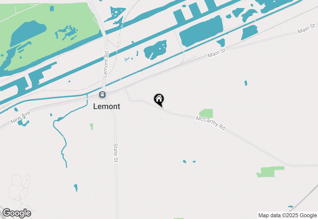Map of 712 Mccarthy Road, Lemont, IL 60439