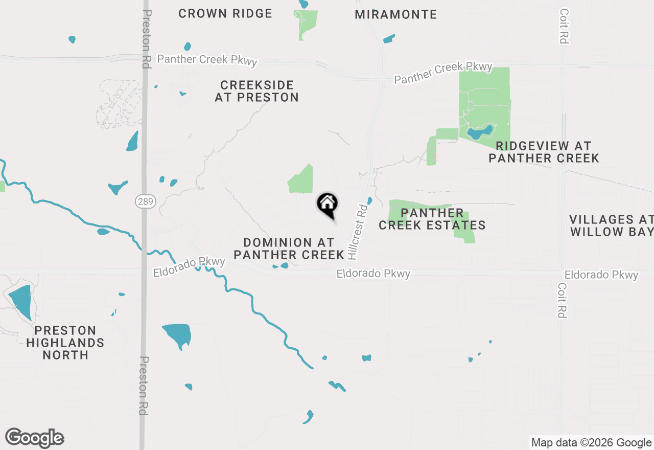Map of 10640 Line Berry Lane, Frisco, TX 75035