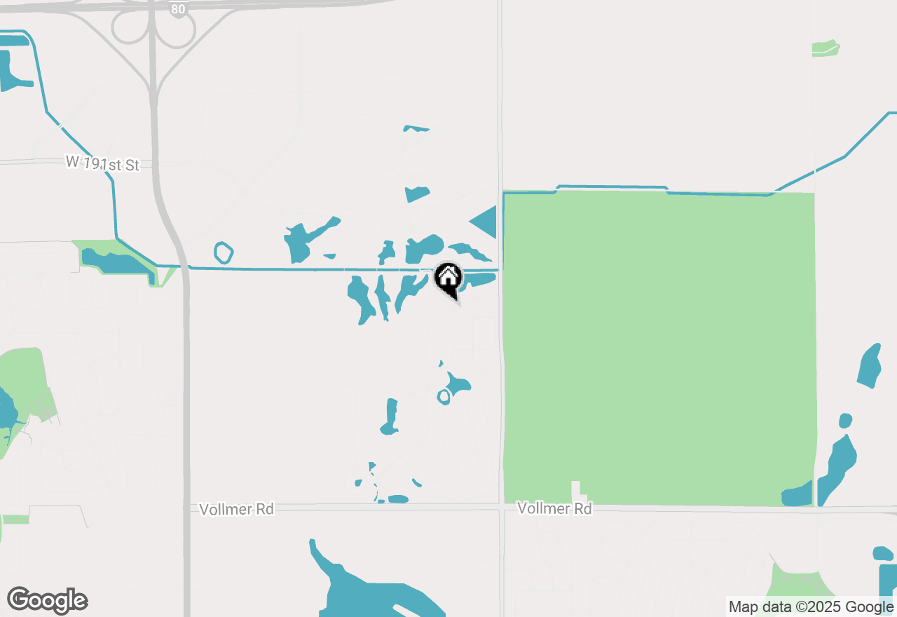 Map of 88 Odyssey Drive, Tinley Park, IL 60477