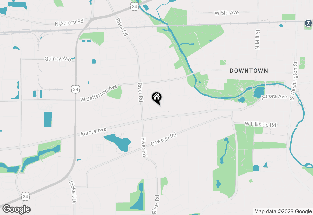 Map of 1220 Garden Court, Naperville, IL 60540