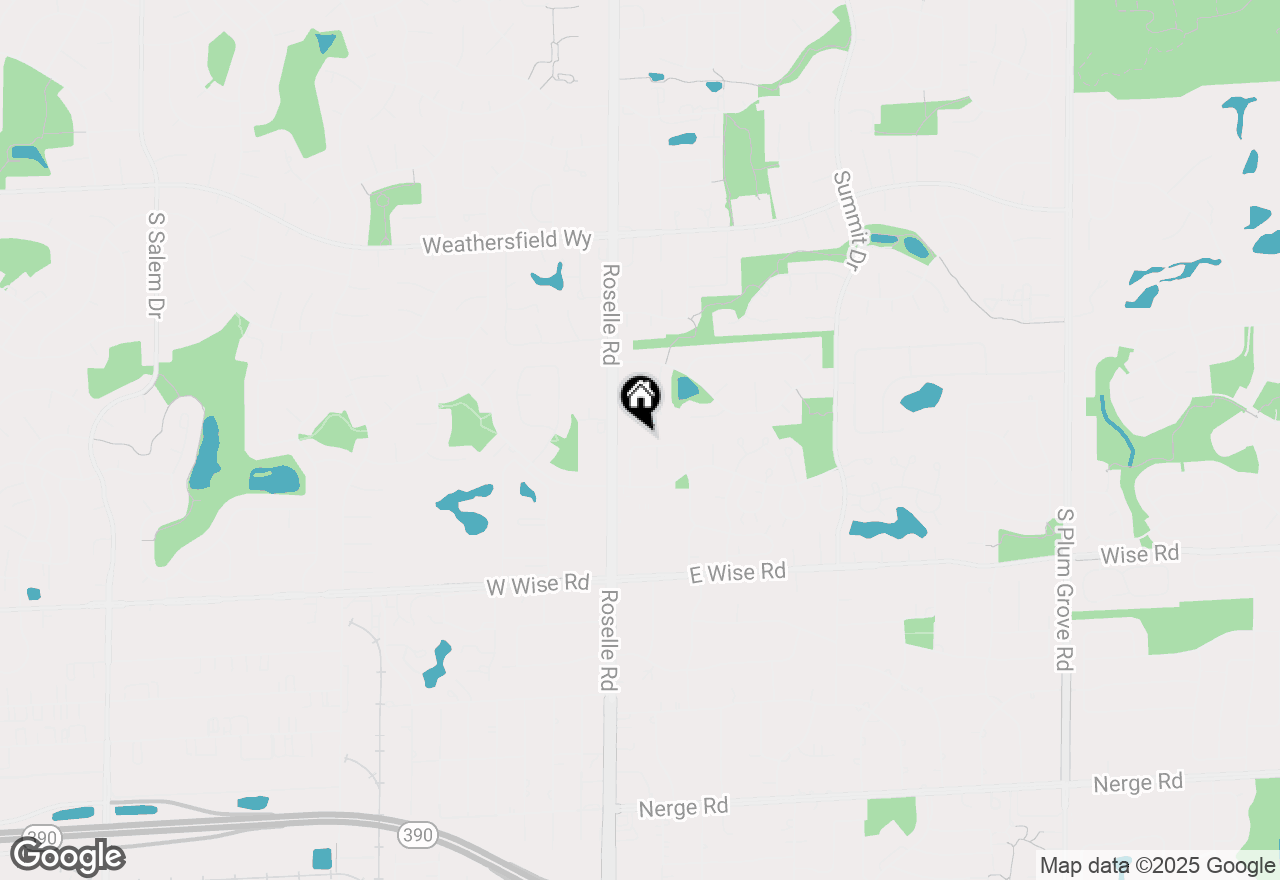 Map of 36 Shore Drive, Schaumburg, IL 60193