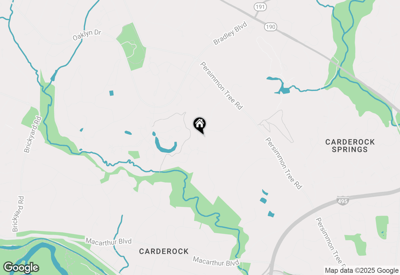 Map of 8109 Autumn Gate Lane, Bethesda, MD 20817