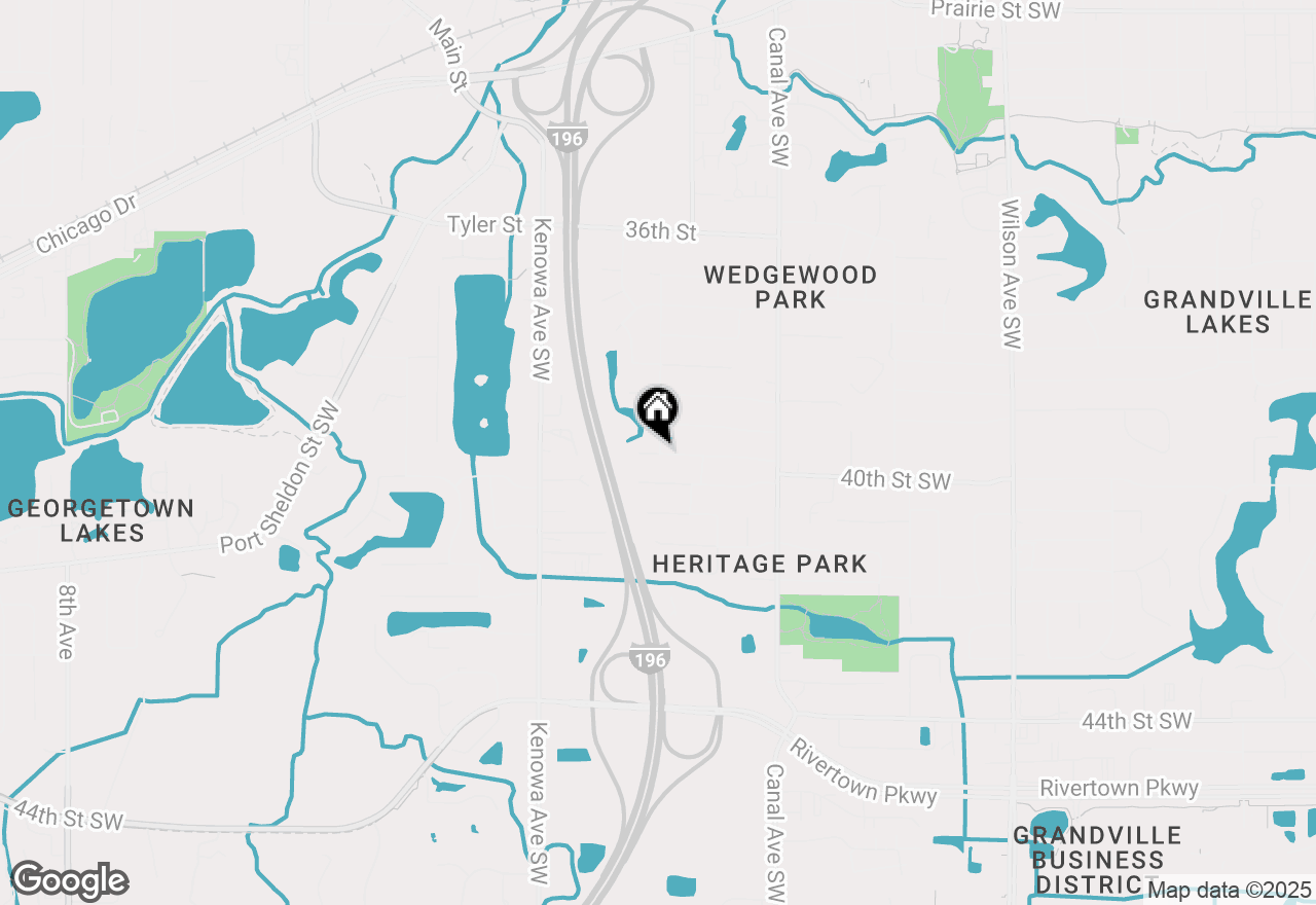 Map of 4610 Restmor Street Sw, Grandville, MI 49418