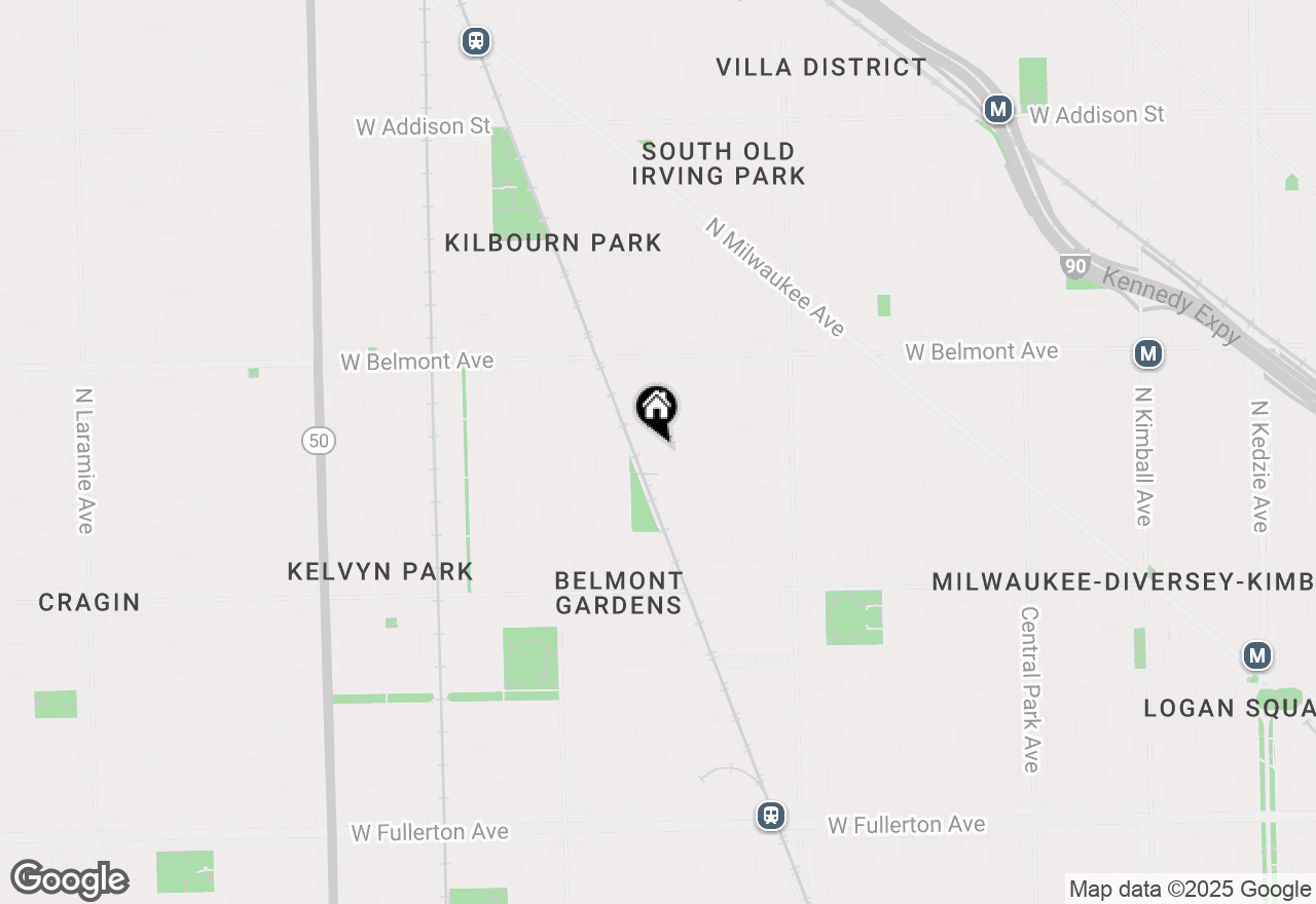 Map of 4183 W Nelson Street, Chicago, IL 60641