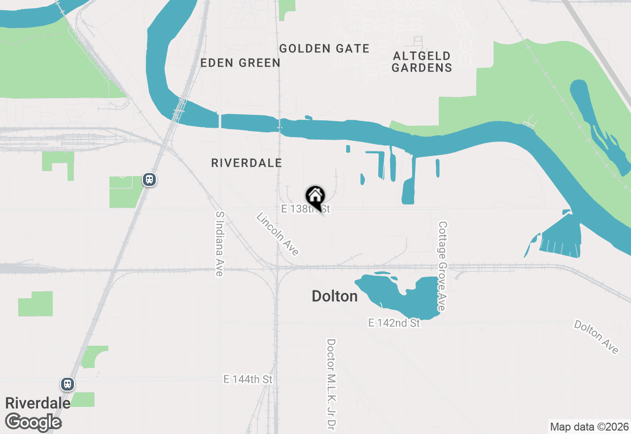 Map of 13812 Kanawha Avenue, Dolton, IL 60419