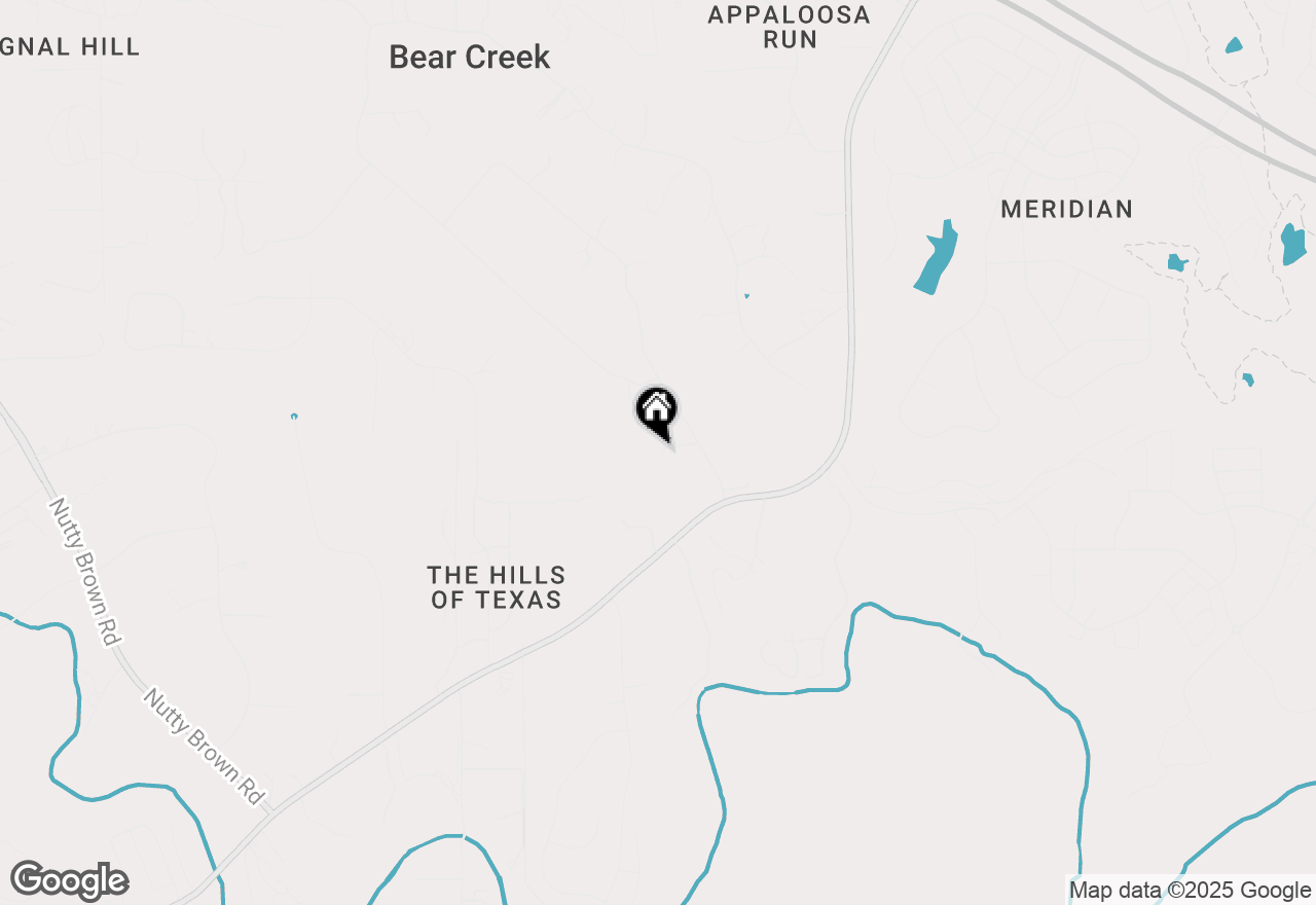 Map of (8105) (Lot 35B) Bear Creek Dr, Austin, TX 78737