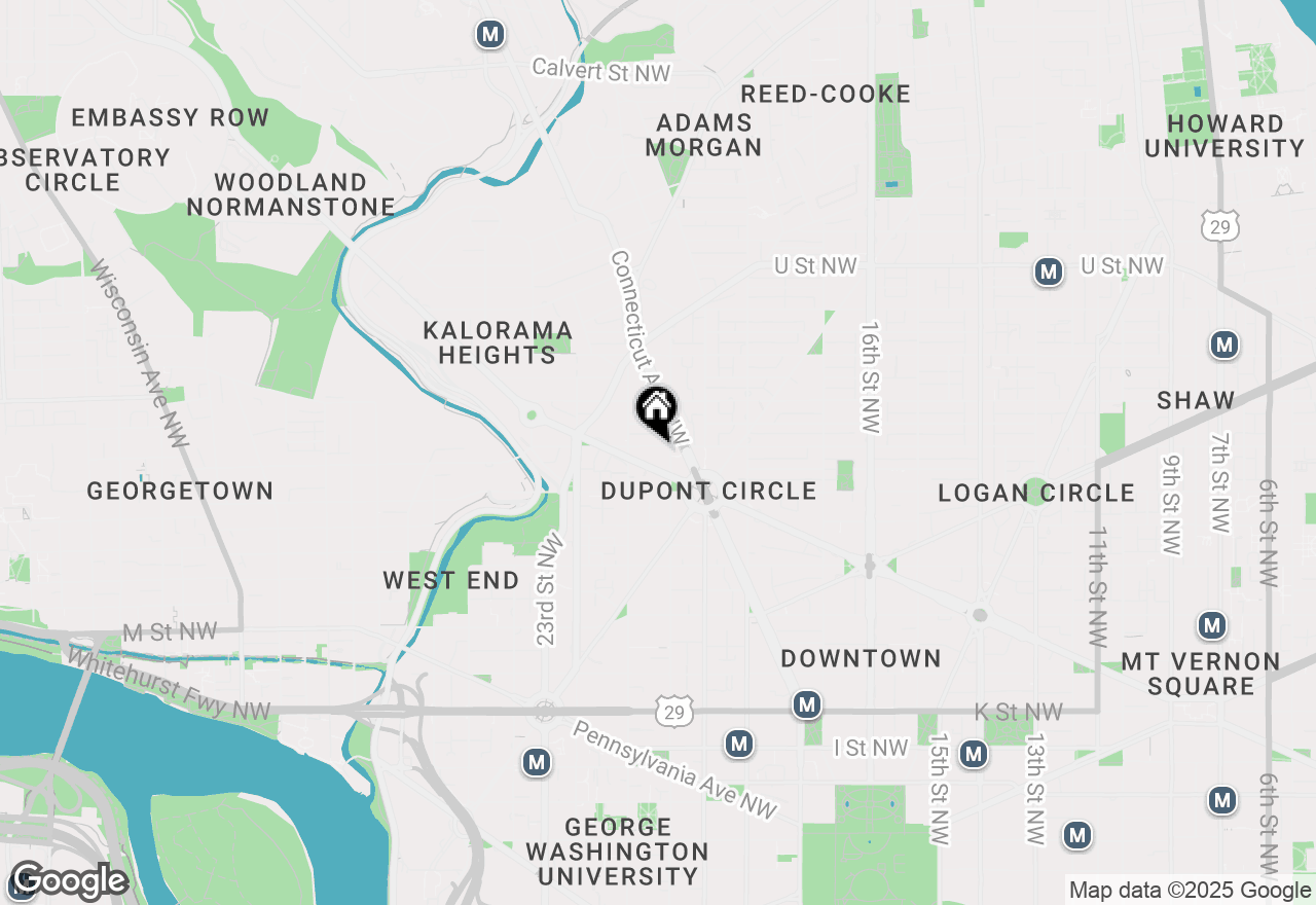 Map of 2008 Q Street Nw, Washington, DC 20009