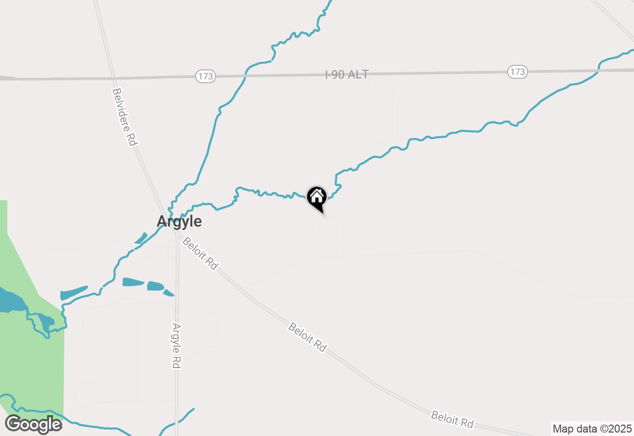 Map of 554 Kelly Road, Caledonia, IL 61011