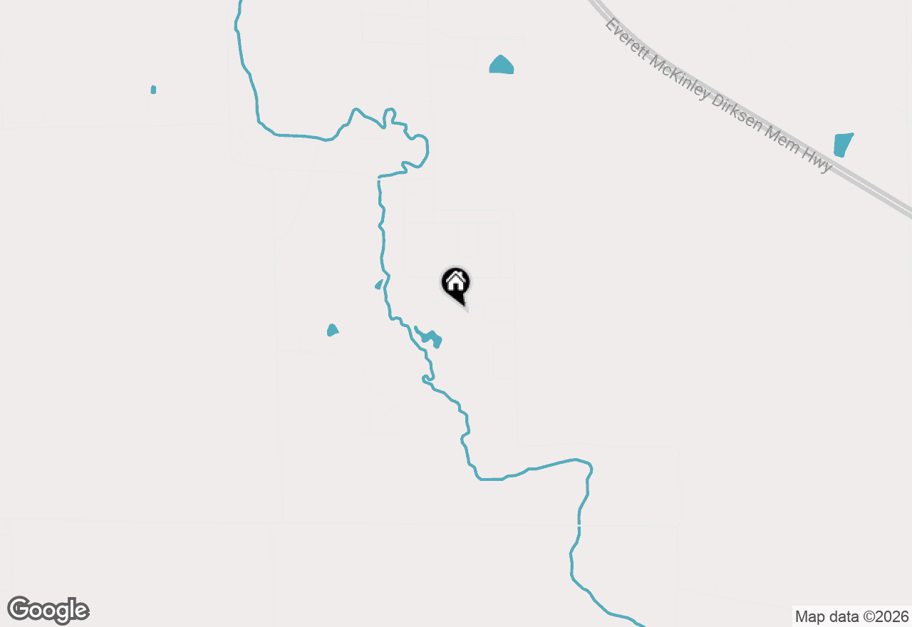 Map of 8627 Oakmont Road, Bloomington, IL 61705