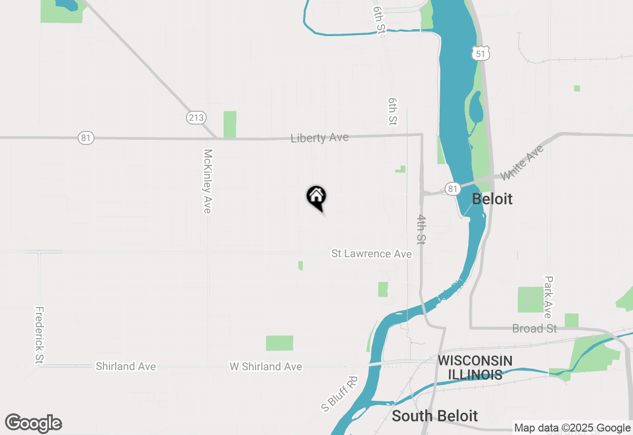 Map of 812 8th Street, Beloit, WI 53511