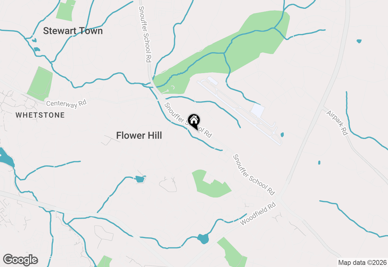 Map of 8346 Mountain Ash Way, Gaithersburg, MD 20879