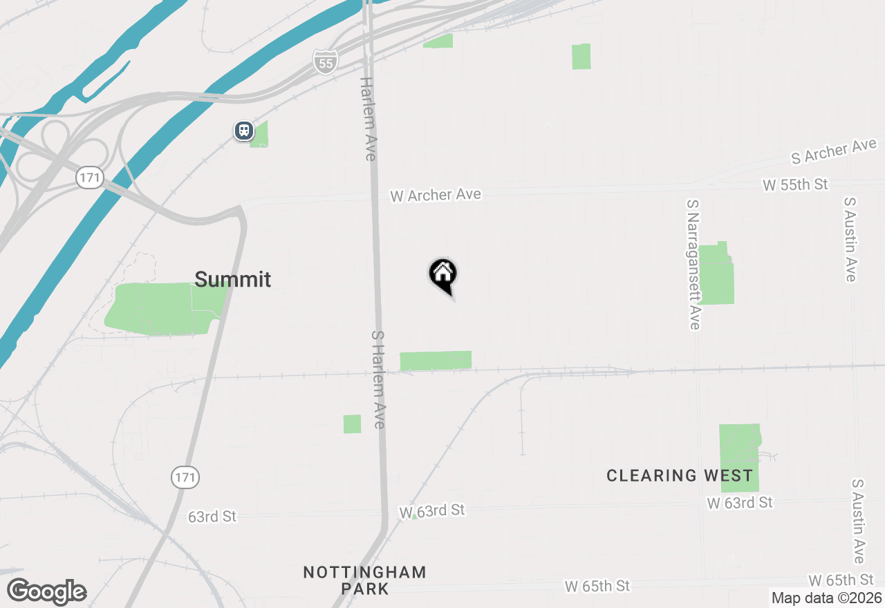 Map of 5749 S Nordica Avenue, Chicago, IL 60638