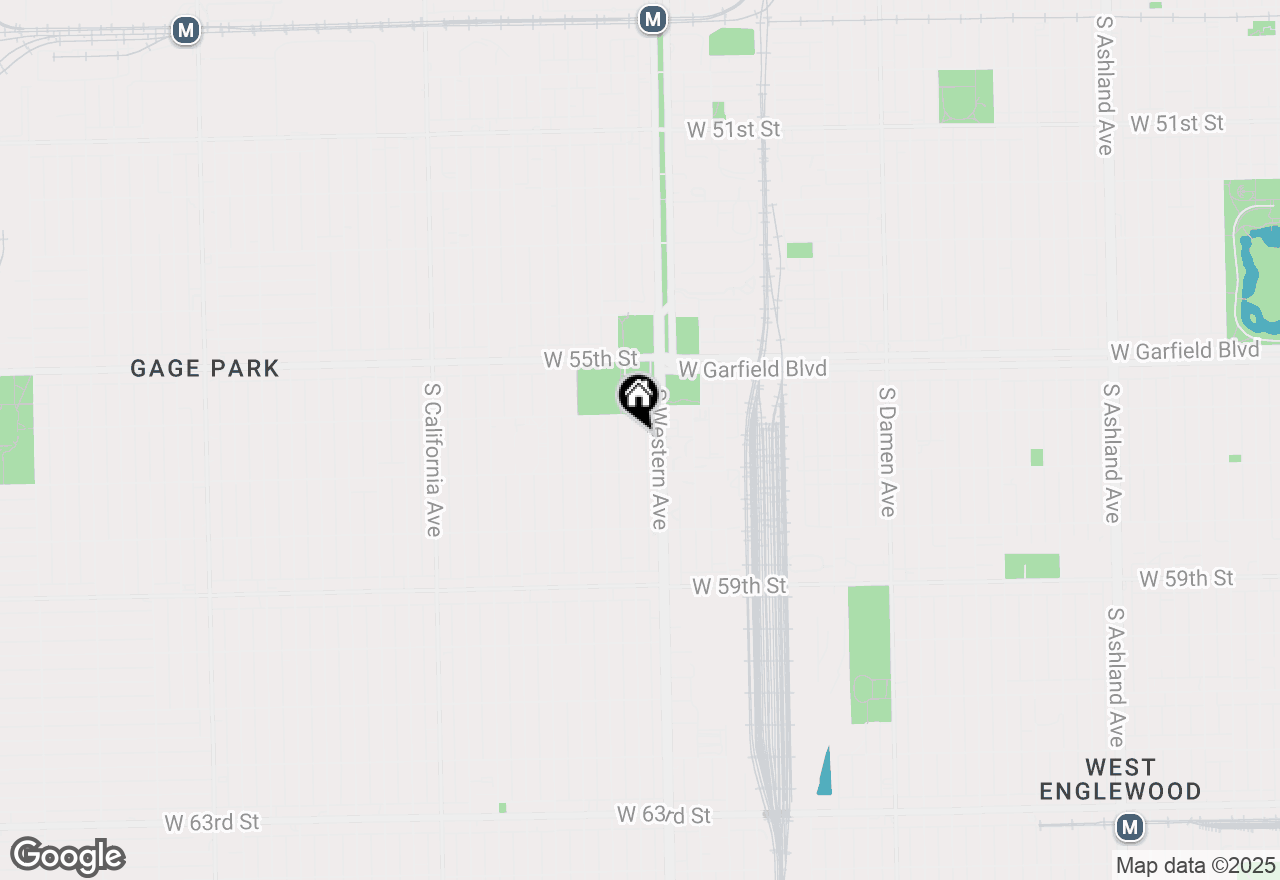 Map of 5639 S Artesian Avenue, Chicago, IL 60629