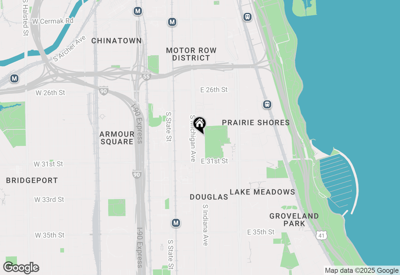 Map of 2941 S Michigan Avenue #305, Chicago, IL 60616