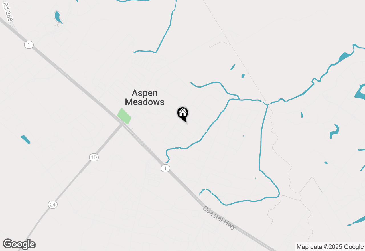 Map of 207 Midway Drive, Rehoboth Beach, DE 19971