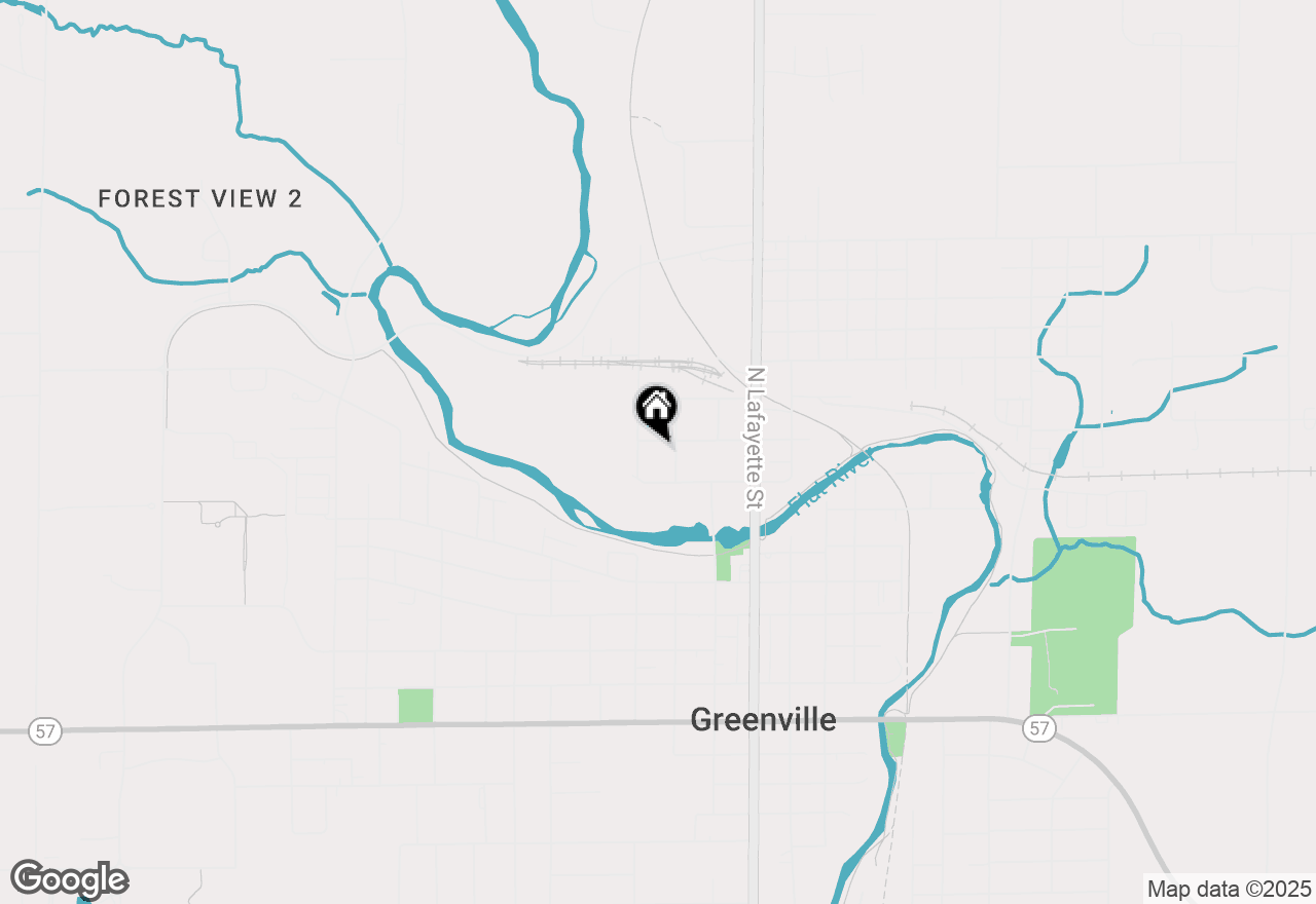 Map of 315 W Charles Street, Greenville, MI 48838