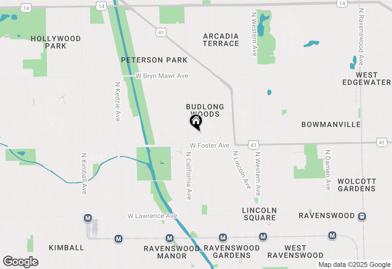 Map of 2734 W Farragut Avenue #2, Chicago, IL 60625