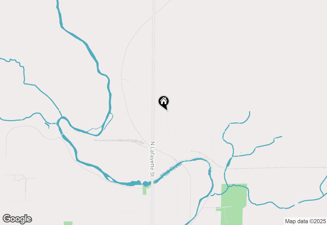 Map of 203 E Van Deinse Street, Greenville, MI 48838