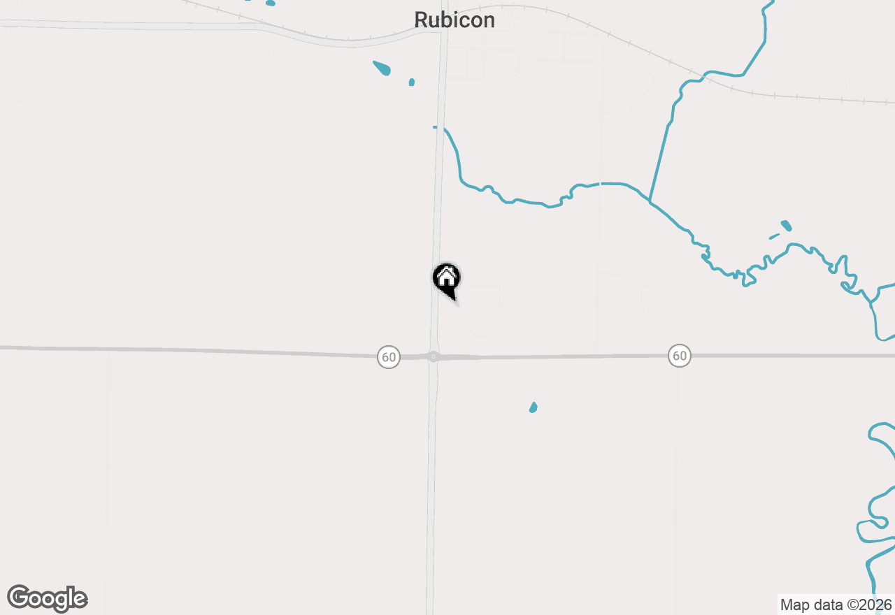 Map of Lt2 Rolling Hills Dr #LT3, Rubicon, WI 53078
