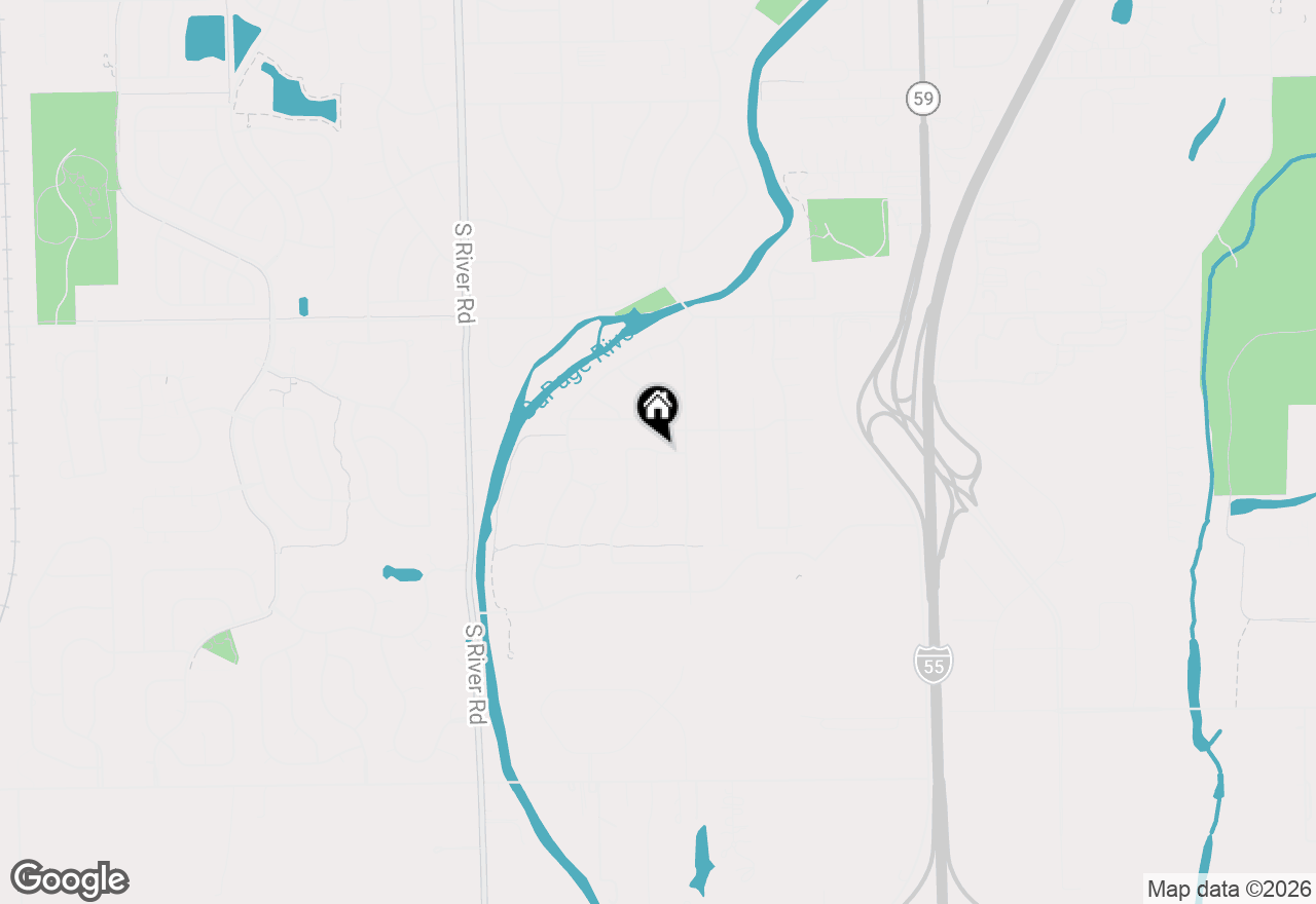 Map of 2033 Isabella Lane, Minooka, IL 60447