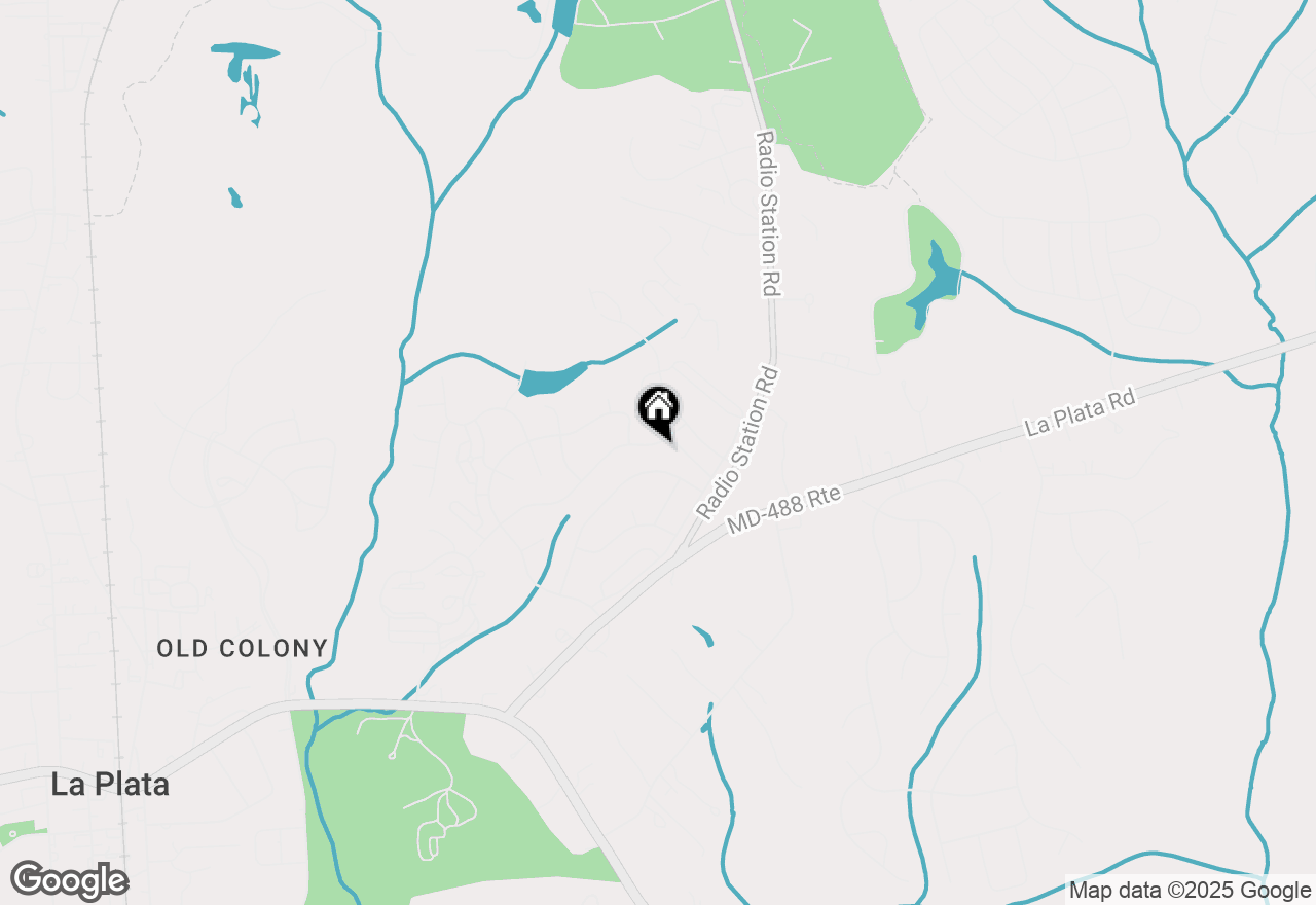 Map of 1040 Savanna Drive, La Plata, MD 20646