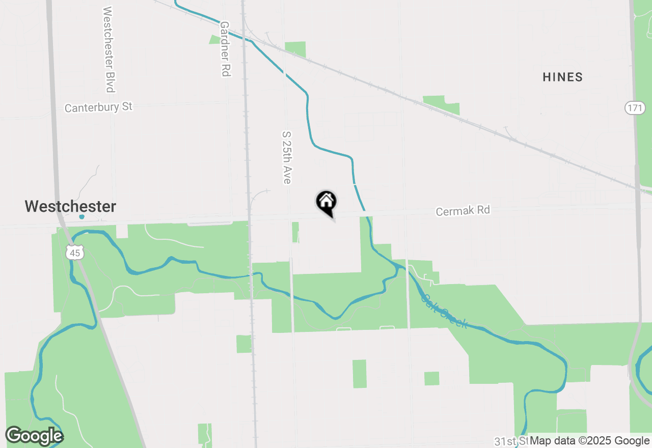 Map of 2249 Summerdale Drive, Broadview, IL 60155