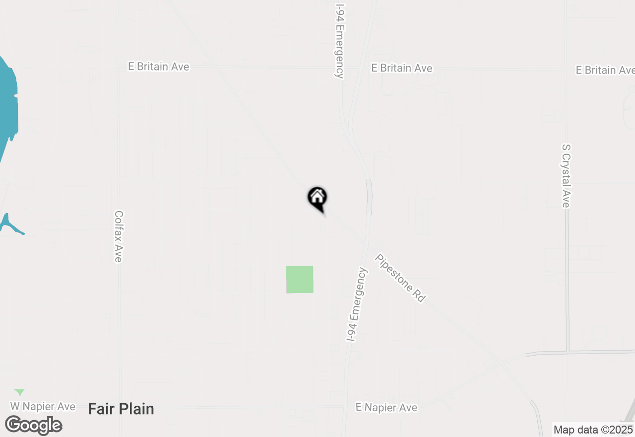 Map of 1039 Hurd Avenue, Benton Harbor, MI 49022