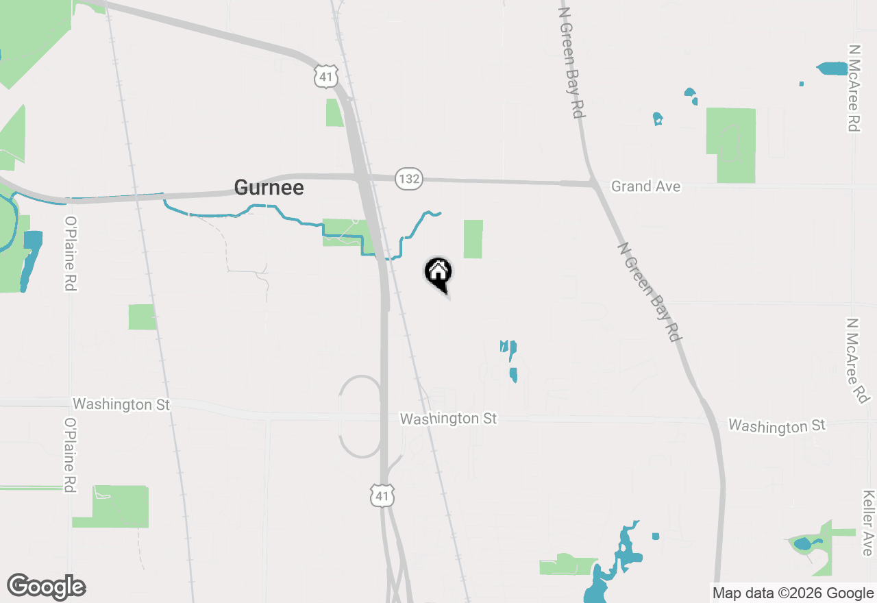 Map of 394 Pine Grove Avenue, Gurnee, IL 60031