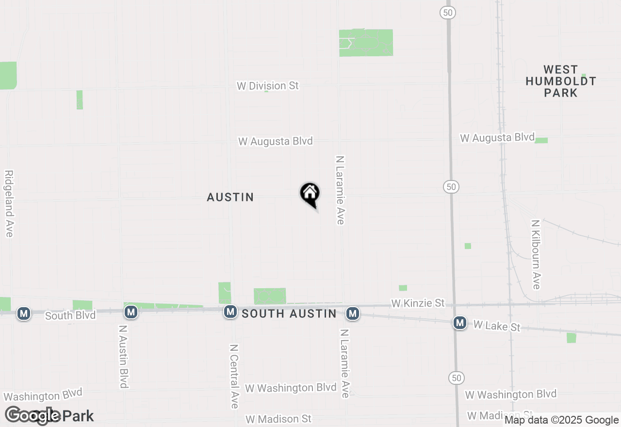 Map of 724 N Lockwood Avenue, Chicago, IL 60644