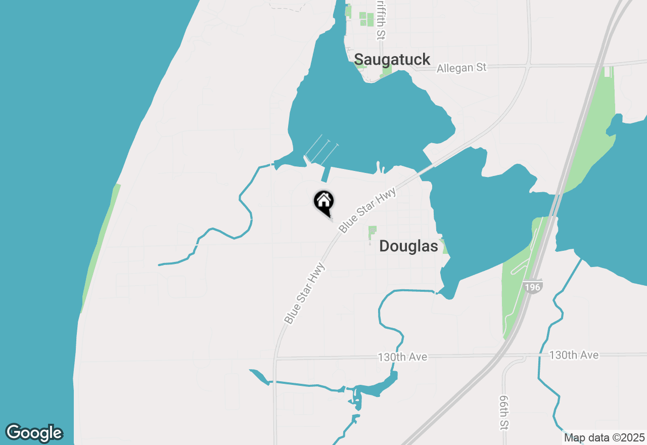 Map of 306 Beachwood Way #7, Douglas, MI 49406