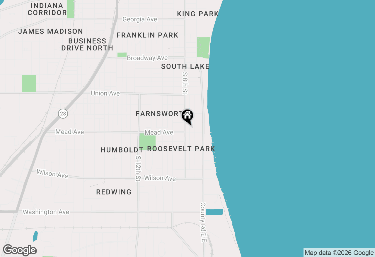 Map of 2417 S 8th St, Sheboygan, WI 53081