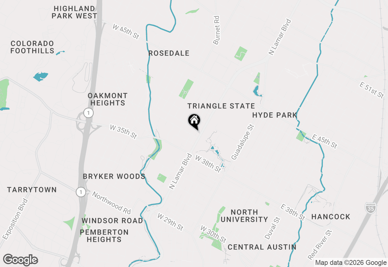 Map of 3913 Medical Pkwy #103, Austin, TX 78756