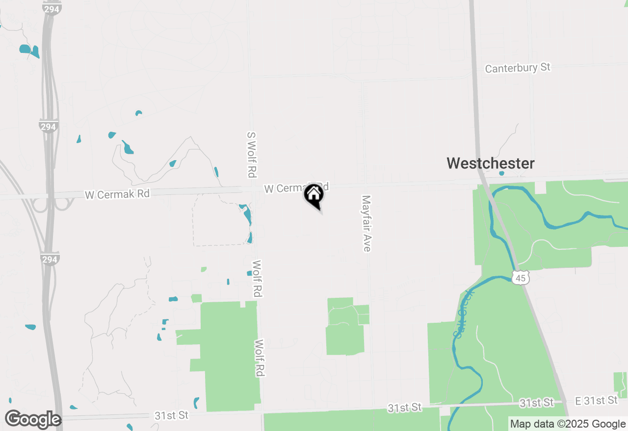 Map of 2242 Sherwood Avenue, Westchester, IL 60154