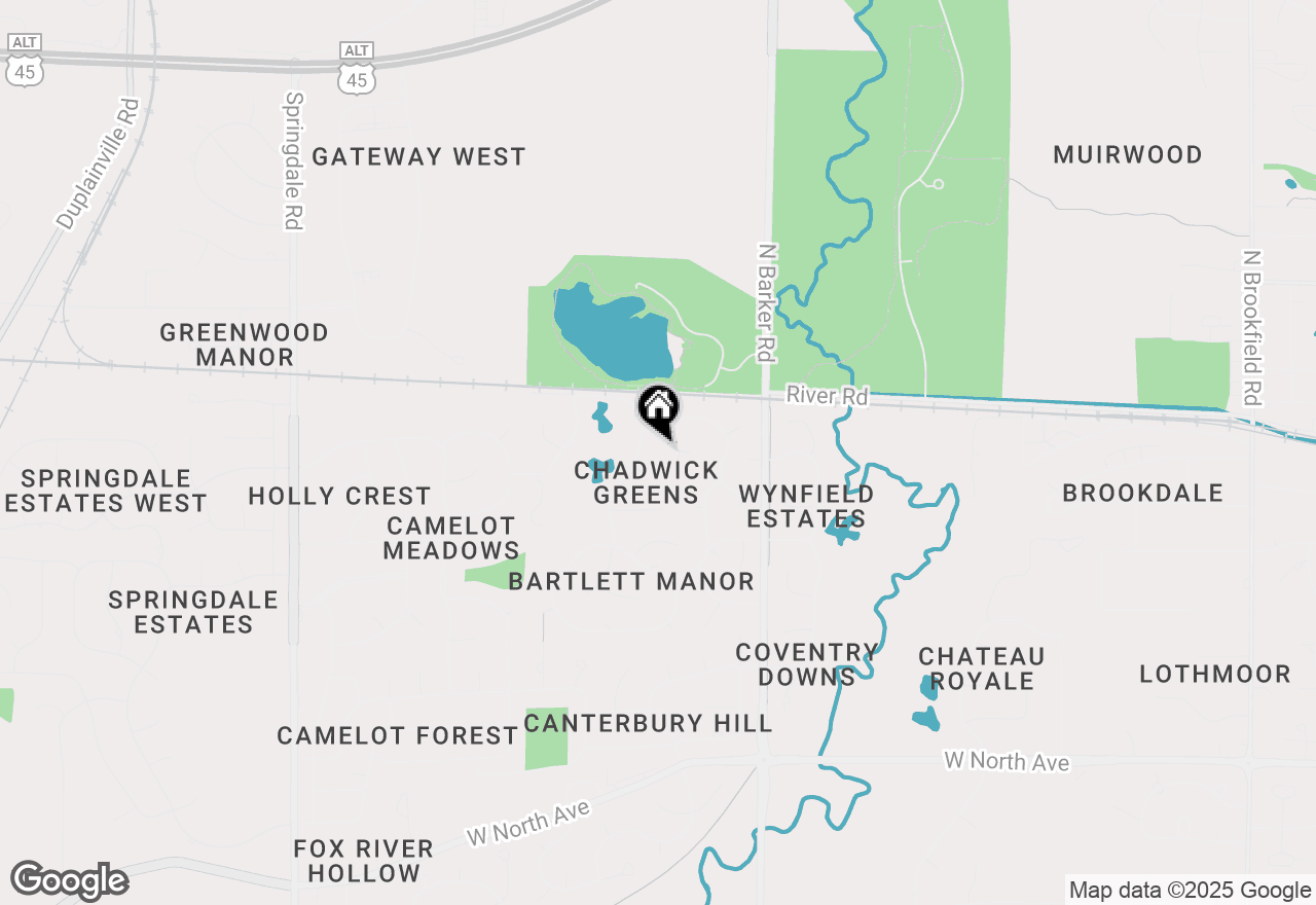 Map of 20755 Manchester Ct, Brookfield, WI 53045