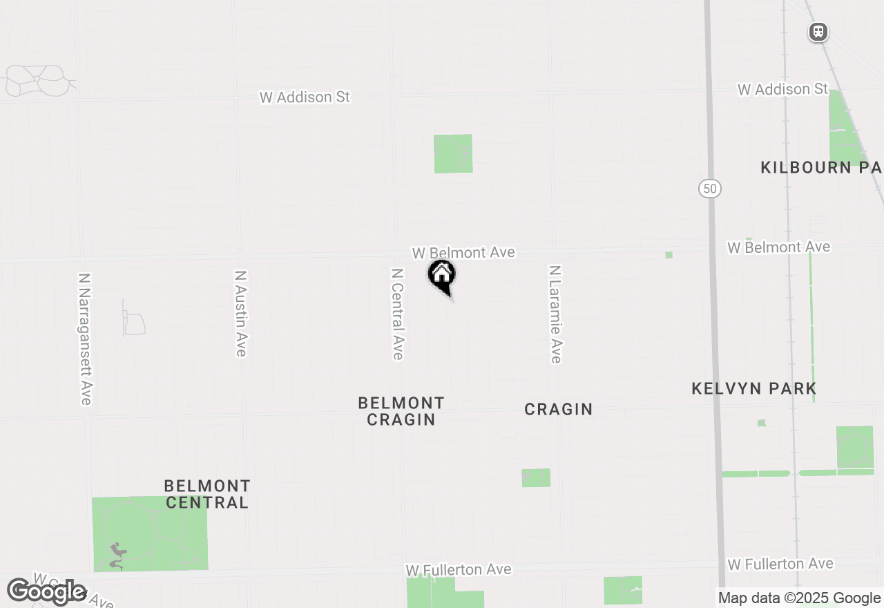 Map of 3043 N Linder Avenue, Chicago, IL 60641