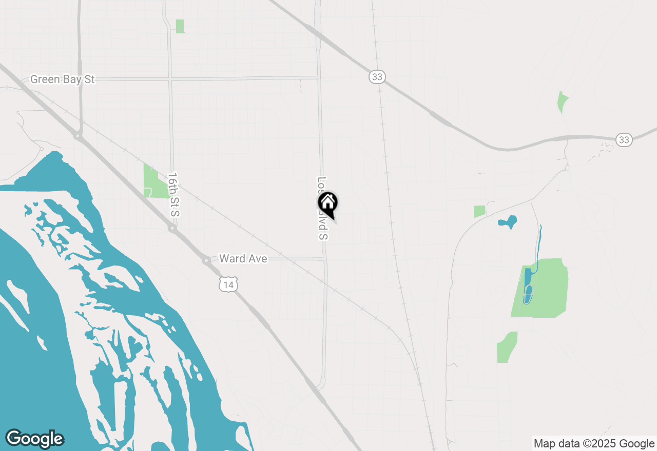 Map of 2525 Losey Blvd S, La Crosse, WI 54601