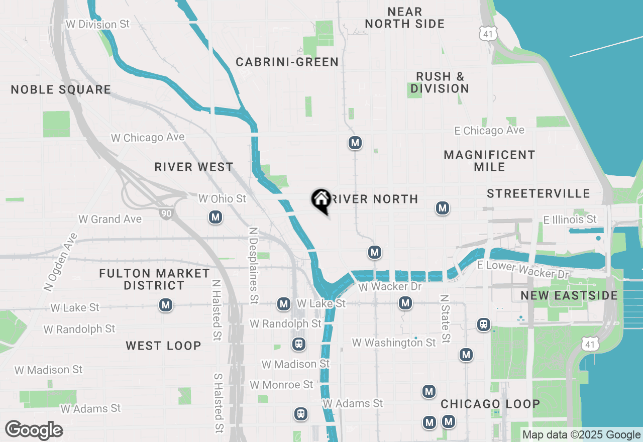 Map of 360 W Illinois Street #2C, Chicago, IL 60654