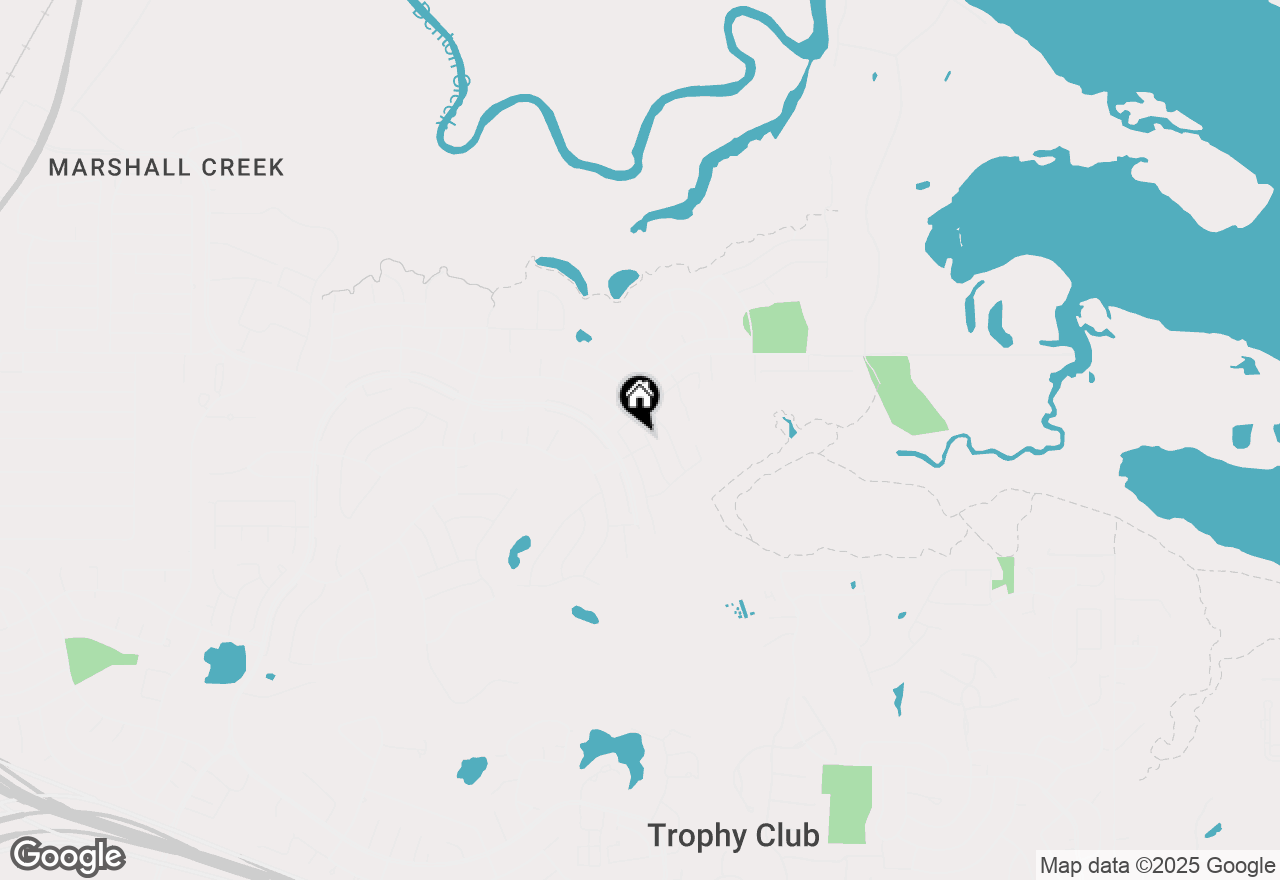 Map of 2847 Earl Drive, Trophy Club, TX 76262