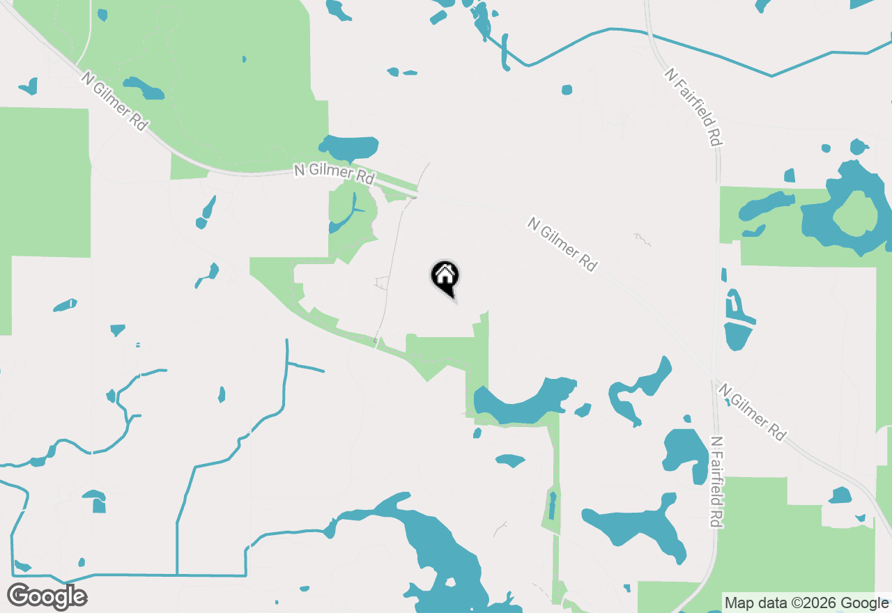 Map of 2350 Fishhook Way, Wauconda, IL 60084