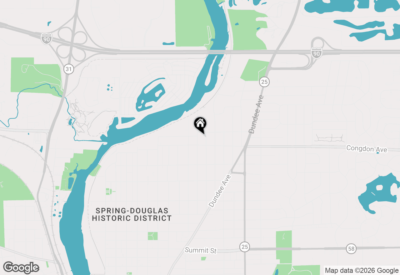 Map of 1125 Cedar Avenue, Elgin, IL 60120