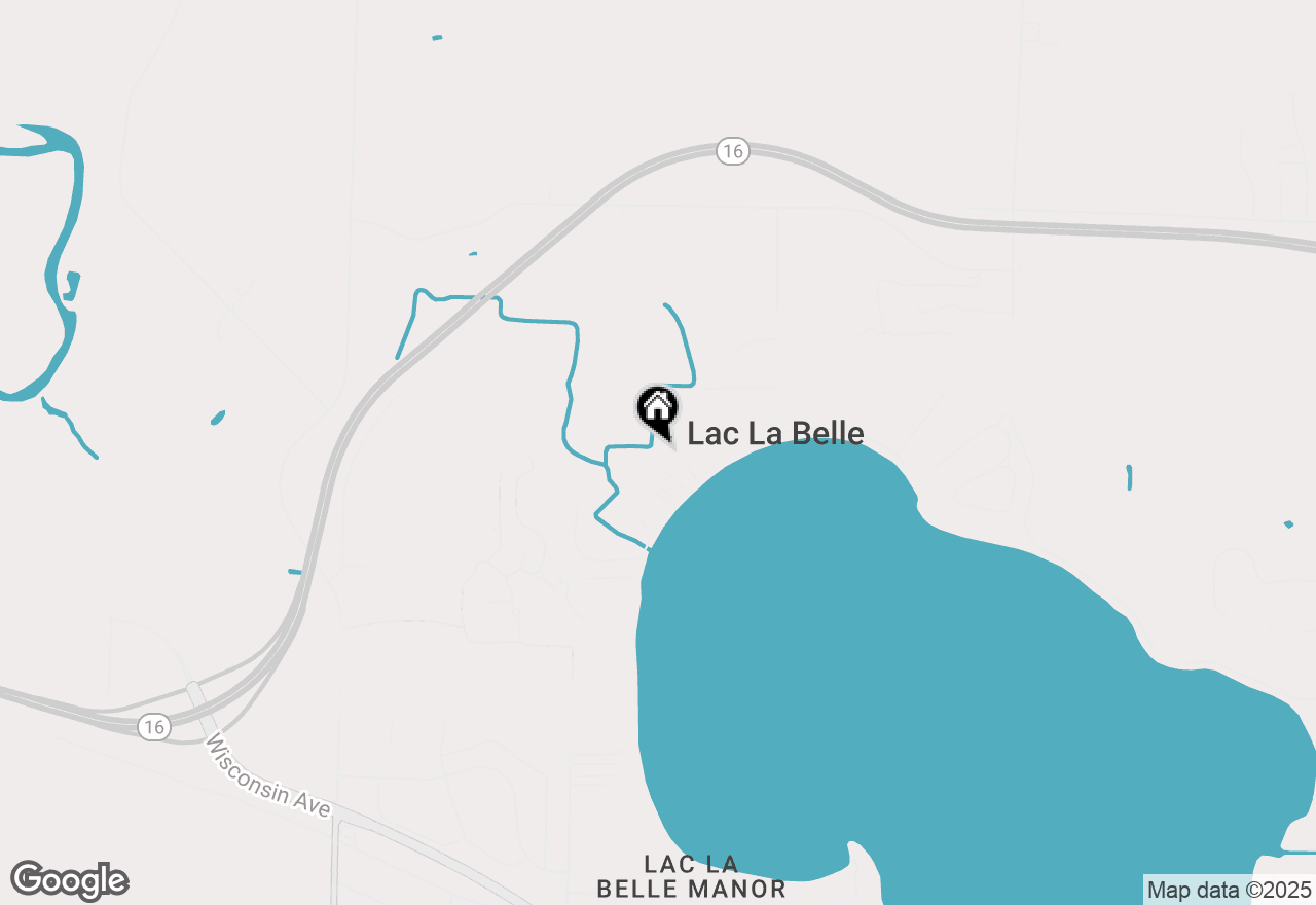 Map of 116 Lac La Belle Ct, Oconomowoc, WI 53066